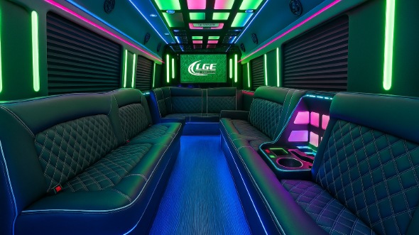 party bus rental interior pembroke pines