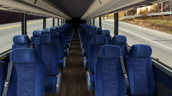 pembroke pines 15 passenger minibus inside