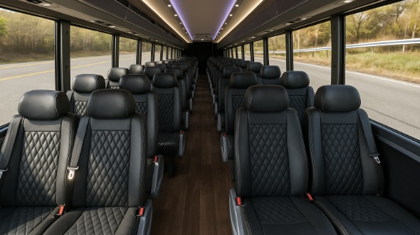 pembroke pines 20 passenger minibus inside