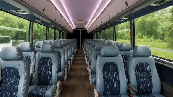 pembroke pines 25 passenger minibus inside