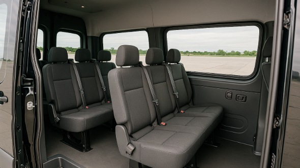 sprinter van with driver interior weston